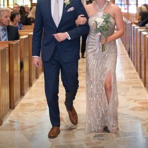 Adrianna Papell Beaded Dress